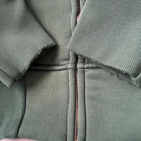 Abercrombie & Fitch Vintage Track Jacket, Green, L